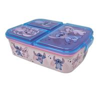 Theonoi Children's Lunch Box / Sandwich Box Various Designs Available Made of Plastic BPA Free (Lilo and Stitch)