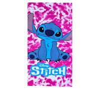 Theonoi Disney Lilo and Stitch Kids Beach Towel 70x140cm - Quick Dry Microfiber Travel Bath and Swim Towel for Girls - Absorbent Sand Free, Oeko-Tex Certified