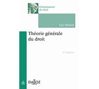 Théorie générale du droit. 2e éd.