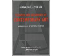 THEORIES & DOCUMENTS OF CONTEMPORARY ART by Kristine Stiles Paperback Self Help