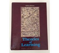 Theories of Learning (Century Psychology Series)