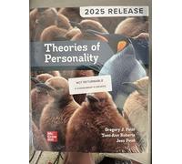 Theories of Personality 2025 Release, Hardcover, McGraw Hill