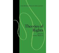 Theories of Rights by Jeremy Waldron (Paperback, 1985)