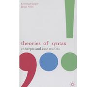 Theories of Syntax: Concepts and Case Studies