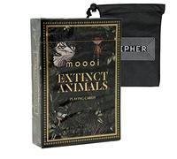 Theory 11 Extinct Animals Playing Cards - Moooi Collaboration - Includes Cipher Card Bag
