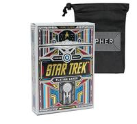 Theory 11 Star Trek Playing Cards - Premium Deck - Includes Cipher Playing Cards Bag (Light)