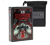 Theory 11 Stranger Things Age 14+ Playing Cards - Premium Poker Sized Deck - Includes Cipher Card Bag