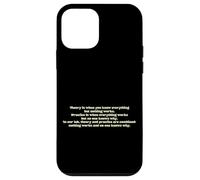 Theory and Practice Nothing Works Science Lab Gift Case for iPhone 12 mini