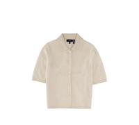 Theory button-up collared shirt - Neutrals S-M