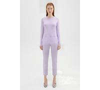 Theory Treeca Pant In Good Wool Lilac Sky size 38 | Formal Pants Outlet | Women | Purple 38