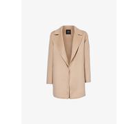 Theory Womens Palomino Clairene Boxy-fit Wool and Cashmere-blend Jacket Xxl