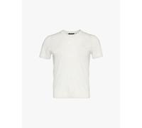 Theory Womens Theory Regal Round-Neck Wool-Blend T-Shirt New Ivory M