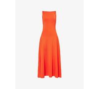 Theory Womens Theory Th Sq Nk Maxi Dressbri Poppy P
