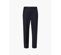 Theory Womens Vy Treeca Tapered-leg High-rise Wool Trousers 8