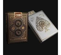 Theory11 Artisans Playing Cards - Black & White Double Deck Set