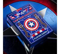 Theory11 Playing Cards – Captain America – Premium Luxury, Poker Size, Standard Index
