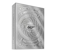 theory11 James Bond Silver Edition Playing Cards, 007 Playing Cards, Poker Size Standard Index