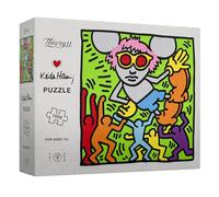 theory11 Keith Haring Jigsaw Puzzle, 1000 Piece Jigsaw Puzzle, Officially Licensed Merchandise & Collectibles - Precision Fit and Premium Quality - Intermediate Puzzle