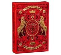 theory11 Tavern on The Green Playing Cards - Red Edition, Premium Collectible Poker Deck, Standard Index