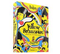 theory11 Yellow Submarine Playing Cards | Beatles Movie Theme Poker Deck with Custom Artwork, Magic, Cardistry, Game Night Gift for Music Fans, Card Collectors