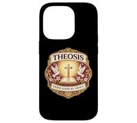Theosis Deification By Grace Christian Jesus Christ Church Case for iPhone 14 Pro