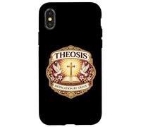 Theosis Deification By Grace Christian Jesus Christ Church Case for iPhone X/XS