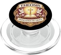 Theosis Deification By Grace Christian Jesus Christ Church PopSockets PopGrip for MagSafe