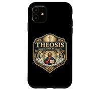 Theosis Deification By Grace Christian Orthodox Jesus Christ Case for iPhone 11