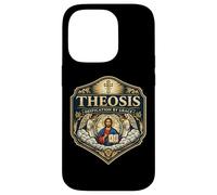 Theosis Deification By Grace Christian Orthodox Jesus Christ Case for iPhone 14 Pro