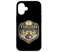 Theosis Deification By Grace Christian Orthodox Jesus Christ Case for iPhone 16