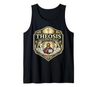 Theosis Deification by Grace Christian Orthodox Jesus Christ Tank Top