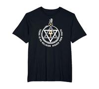 Theosophical Society Seal ~ Theosophy Society T-Shirt, Men's Big and Tall, Black, 3X Tall