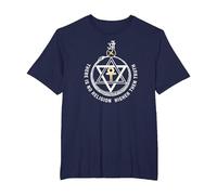 Theosophical Society Seal ~ Theosophy Society T-Shirt, Men's Big and Tall, Navy, 3X Tall