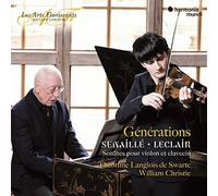 Harmonia Mundi – Compilation - Generations Sonatas for Violin and Harps
