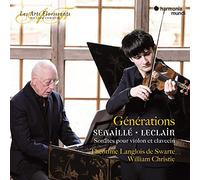 Harmonia Mundi – Compilation - Generations Sonatas for Violin and Harps