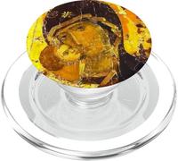 Theotokos Icon Mother of God Our Lady of Vladamir Icon PopSockets PopGrip for MagSafe