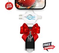 ThePhotoStick® Omni 128GB - Secure Photo & Video Backup and Transfer | Digital File Organization | USB & Multiport Connection for Phones, Tablets and Computers | Portable Memory | External Storage