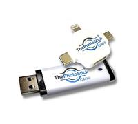 ThePhotoStick Omni 32GB - Effortless Photo and Video Backup for Apple, Android and Windows Devices