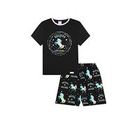ThePyjamaFactory Believe in Unicorns Short Girls Rainbow Star Cotton Pyjamas (7-8 Years)