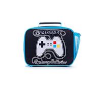 ThePyjamaFactory Game Over Lunchbag Lunchbox Gaming School Leisure Black