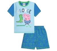 ThePyjamaFactory George Pig Dinosaur Short Cotton Pyjamas Boys Pyjamas 1-5 Years (18-24 Months) Blue