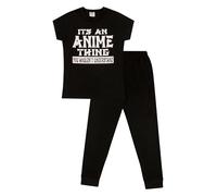 ThePyjamaFactory It's an Anime Thing You Wouldn't Understand Long Pyjamas (10-11 Years) Black