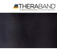 Thera-Band Exercise Band in Zip Bag (2.5 m), New, Black , 2.0 m
