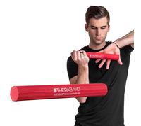 Thera Band FlexBar Resistance Bar For Medial Epicondylitis, Relieve Tendonitis Pain & Improve Grip Strength, Tennis Elbow, Golfers Elbow, and Tendinitis, Green, Medium, Intermediate
