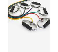 Thera-Band Resistance Tubing with Soft Handles Red Medium Resistance 1.40m