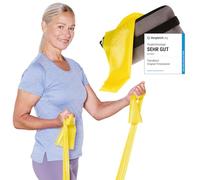 Thera-Band Unisex Übungsband, Leicht, Gelb, One Size