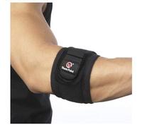 Thera Point Elbow Brace Support Strap, Tennis Elbow and Golfer’s Elbow Relief, Compression Band for Sports Injury Recovery (Large/X-Large 10" - 12")