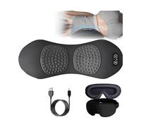 Theraback 3-in-1 Back Therapy, 2025 Upgraded Memory Foam Back Massager, core Relief 3 in 1 at Home Back Therapy, Ergonomic Design, Easy Stress Relief, for Neck, Shoulders and Bac (Black)