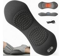 Theraback 3 in 1 Back Therapy,Lower Back Massager with Spinal Traction,Electric Lumbar Massagers with Heat Vibration, Waist Massage Support Pillow, Deep Tissue, Muscle Relax (Dark Gray)