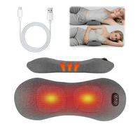 TheraBack 3 in 1 Back Therapy Massagers-Triple Fusion Back Massager,Lower Back Massager, Neck Massagers with Heat, 135° Golden Curvature, Sciatica Spine Pain Relief Products (Gray)